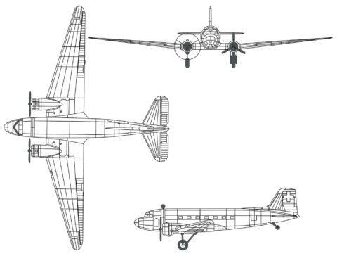 Douglas DC-3 | Provincetown-Boston Airline, Inc.