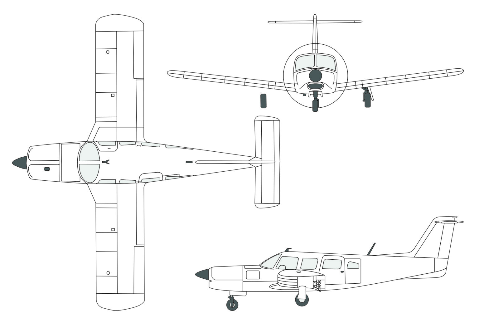 Piper Cherokee Six | Provincetown-Boston Airline, Inc.