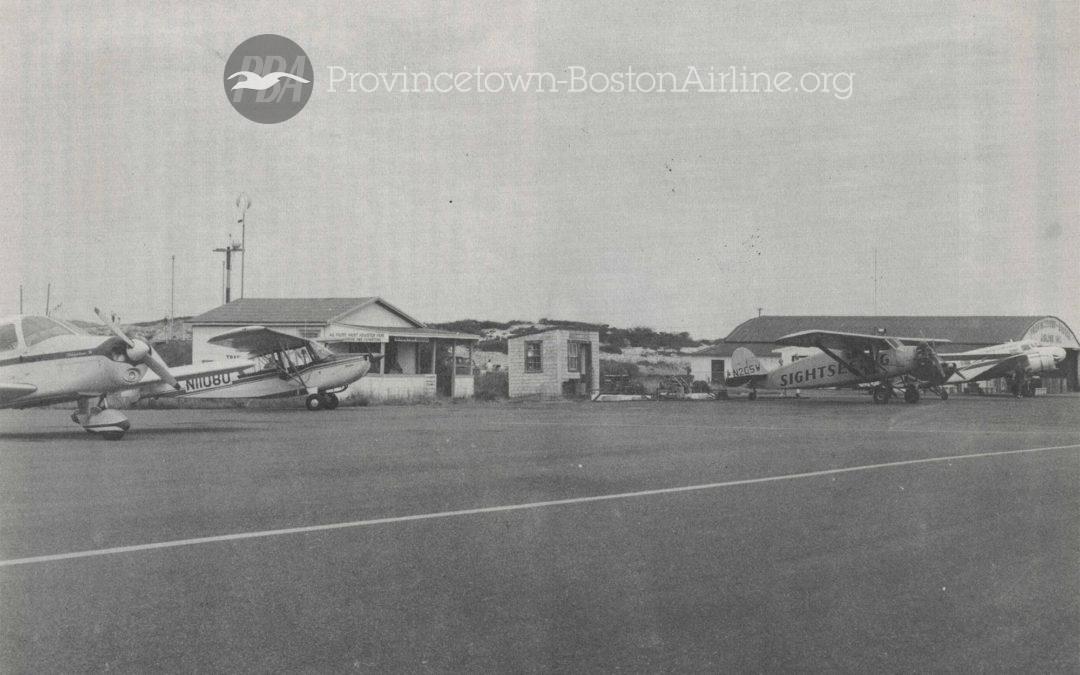 Provincetown Municipal Airport Facilities (PVC) c. 1966
