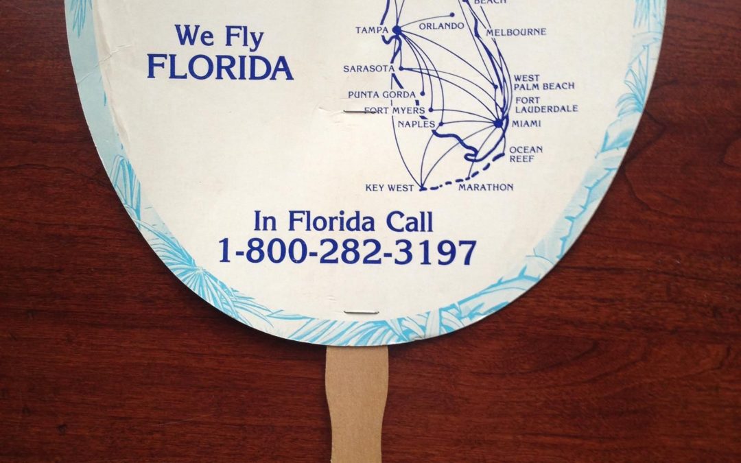1984: DC-3 Paddle-Fan w/Southern System Route Map